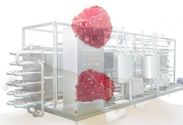 Milk Processing Equipment , PID Control Milk Pasteuriser Machine
